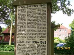 Grab von Peter Rolfs (10.10.1892-17.12.1917), Friedhof Eggelingen