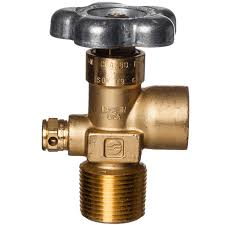 1" Nitrogen Valve w/ CGA 580 Outlet : Steel Fire Equipment