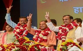 Image result for यू पी में योगी युग शुरू