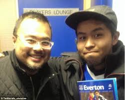 Everton fan of THIRTY years finally makes it to Goodison to see Toffees play live for ... - article-2557979-1B6F245200000578-98_634x509
