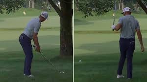Memorial contender hits same tree TWICE for costly crooked number
