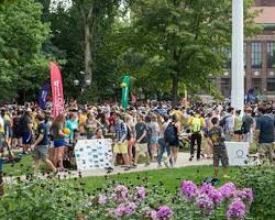 Image of students involved in extracurricular activities at the University of Michigan