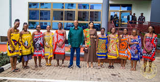 King Mswati III ein Visit to Ghana: Rain no fall for Manhyia!