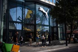 Puma Shares Slip on Soft Sales