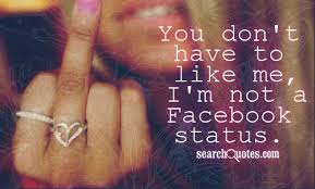 A Facebook Status That Everyone Will Like Quotes via Relatably.com