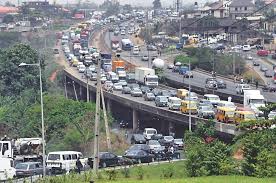 Image result for traffic jam on nigerian bridge