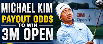 Michael Kim Payout Odds to Win the PGA 3M Open 2026