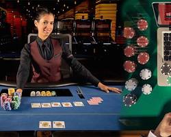 Live dealer games casino game