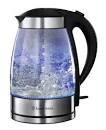 Clear glass kettle