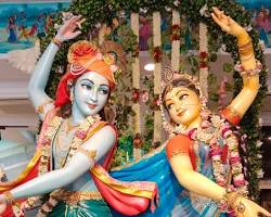 Image of Lord Krishna with Radha