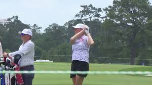 The Woodlands native, Stacy Lewis, is playing her final tournament while pregnant with second child