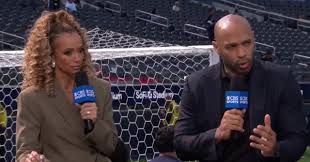 Who is Kate Scott's famous companion, the presenter of the Ballon d'Or?