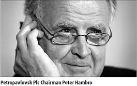 LONDON: Peter Hambro, chairman of gold miner Petropavlovsk Plc, said even his 94-year-old mother keeps a close watch on the company&#39;s stock price, ... - 0013729e4a9d0c8fcc102f