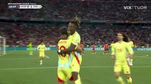 ¡Explota el estadio! ¡Gol de España! Zubimendi llega para empujar el balón