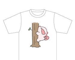 ウーパールーパーのTシャツの画像