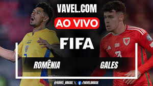 Romênia x Gales AO VIVO, jogo em tempo real pelo Amistoso