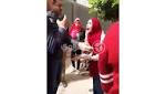 بالصور| أمن جامعة الزقازيق يعتدي