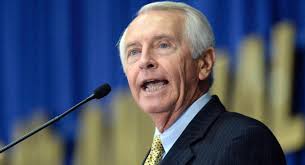 Steve Beshear is pictured. | AP Photo. Gov. Steve Beshear is a kind of ambassador for the controversial law. - 130822_steve_beshear_ap_605