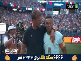 خوش و بش یورگن کلوپ با امباپه پس از صعود فرانسه به نیمه نهایی جام جهانی