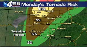 Heads up Oklahoma, there’s a significant risk for severe weather today including possible tornadoes
