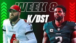 Start Em, Sit Em Kickers & Defenses for Fantasy Football Week 8