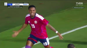 ¡Gol de Costa Rica! Los Ticos pegan primero gracias a un buen disparo de Orlando Sinclair