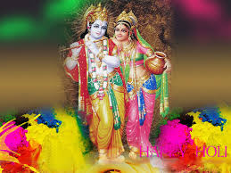 Image result for radha krishna ki holi