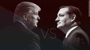 Image result for Cruz challenges Trump to debate one on one