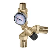 Caleffi 520510A AngleMix 3-Way Thermostatic Mixing Valve w ...