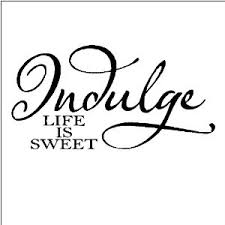 Amazon.com - Indulge Life Is Sweet....Kitchen Wall Decal Words ... via Relatably.com