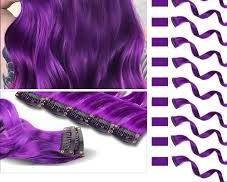 Image de Purple Curly Hair with Metallic Accessories