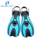 Short scuba fins