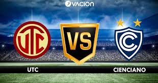 🔴#ENVIVO Mira las alineaciones para el partido entre UTC y Cienciano