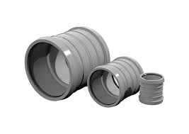 Double socket (PP) For smooth-wall pipes