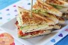 Club sandwich receta con pollo