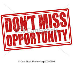 Don t miss opportunity stamp -