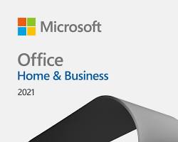 Image of Microsoft Office 2021 Home and Business logo