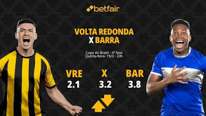 Volta Redonda x Barra-SC - Copa do Brasil 2026: Palpites, Odds, Escalações, Horário, Onde Assistir