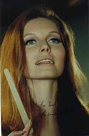 <b>Catherine Schell</b> Autograph, 8x10 color shot - 4175cs