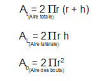 Formule section de la cylindre