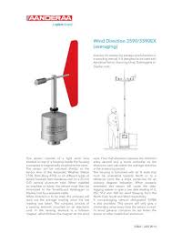 Wind Direction 3590/3590EX (averaging) - Aanderaa - PDF ...