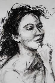 Anne Portrait Drawing by Marc Lauwers - Anne Portrait Fine Art Prints and ... - anne-portrait-marc-lauwers