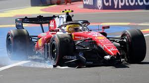 Hamilton's ordeal continues with brake failure at Spanish GP