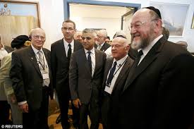 Image result for Sadiq Khan WITH JEWISH LEADER PHOTO