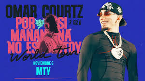 Omar Courtz confirma concierto en Monterrey como parte de su gira