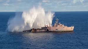 Japanese torpedo sends US ship to the ocean floor during Valiant Shield exercise