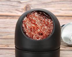 Imagen de Bola de alambre limpiador de punta de cautin