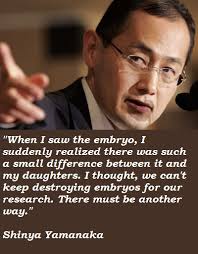 Shinya Yamanaka&#39;s quotes, famous and not much - QuotationOf . COM via Relatably.com