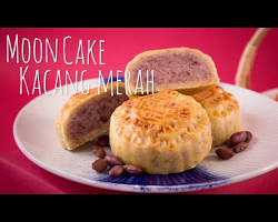 Gambar Moon cake kacang merah