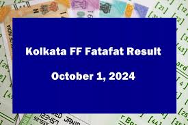 Kolkata FF Fatafat: Understanding the Game, Results, and How to Play